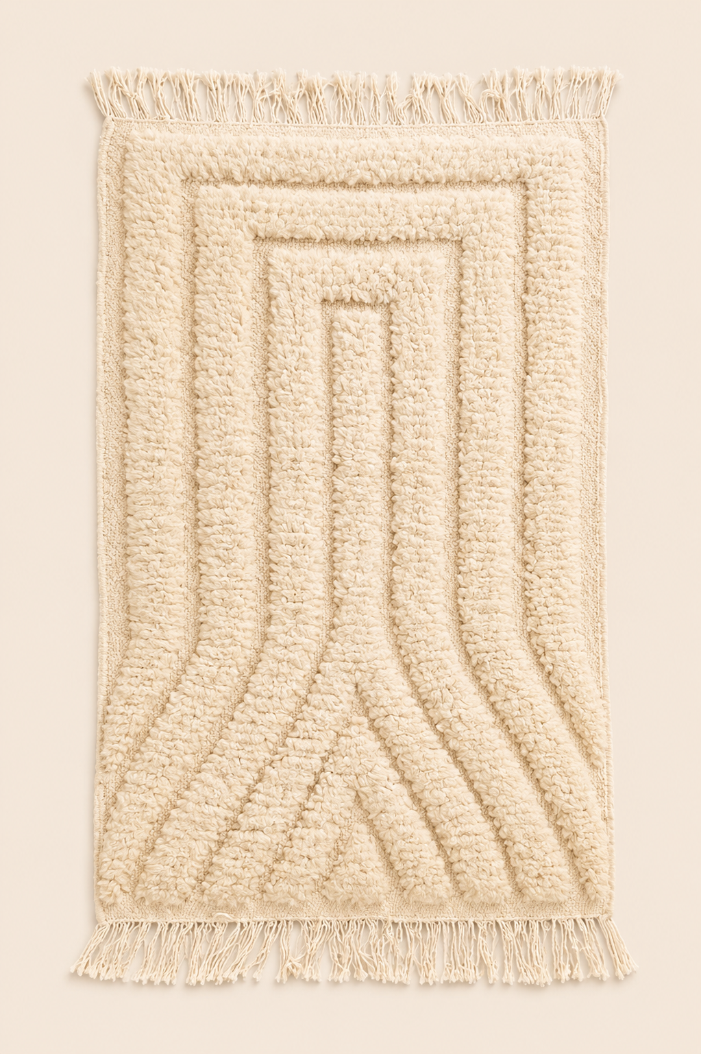Petit tapis berbère Camila – Design bohème – Fait main - 115cm x 60cm