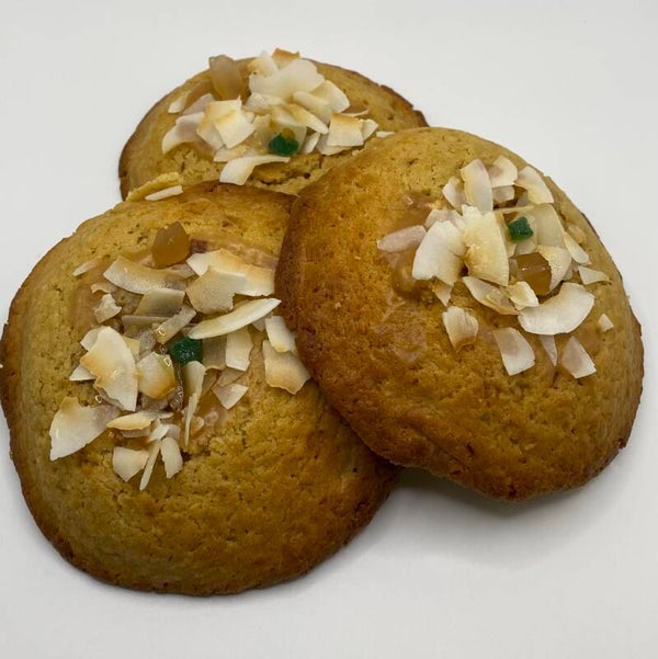 Cookie Thaï Coco citron vert gingembre