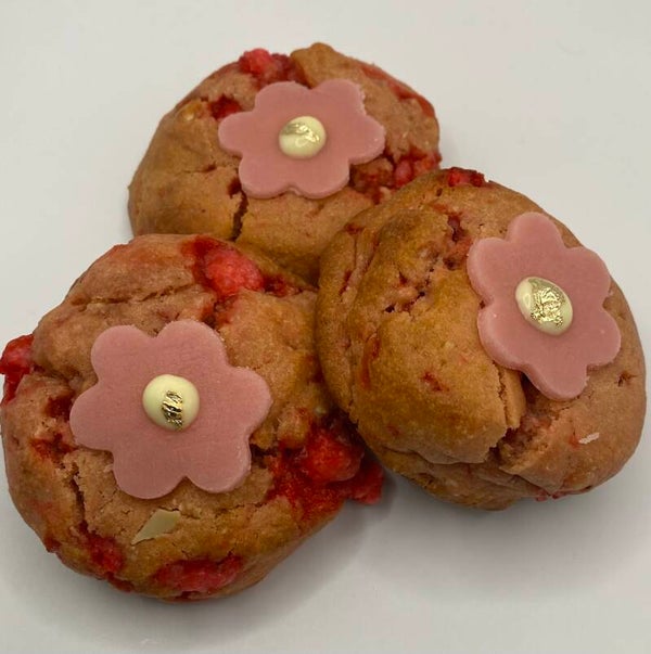 Cookie Lyonnais ou joli cœur (pralines roses)