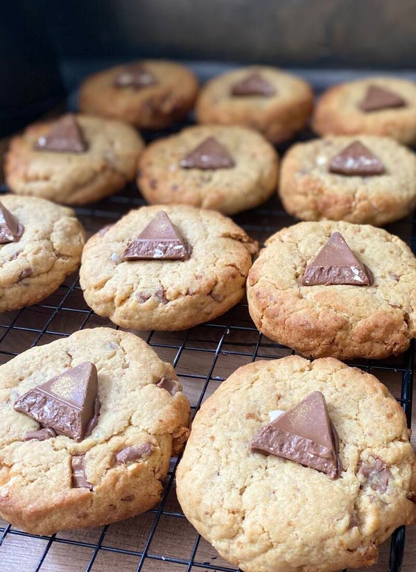 Cookie Suisse chocolat nougat toblerone