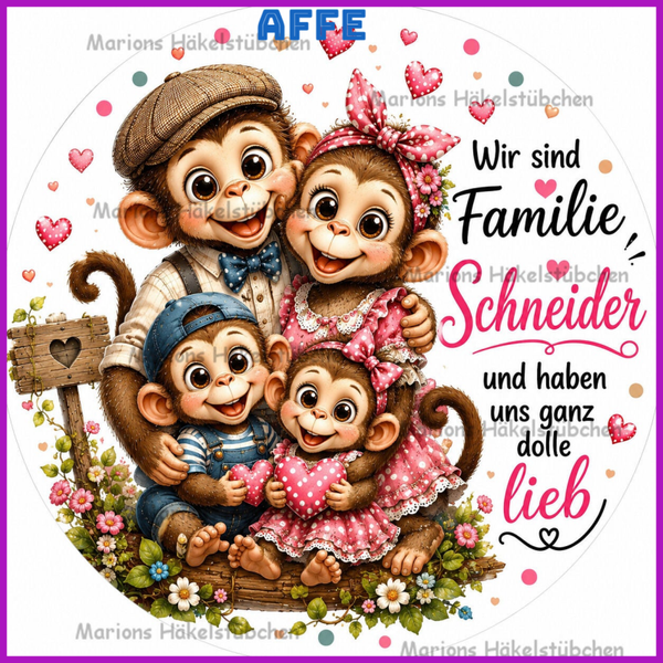 Tierische Familie