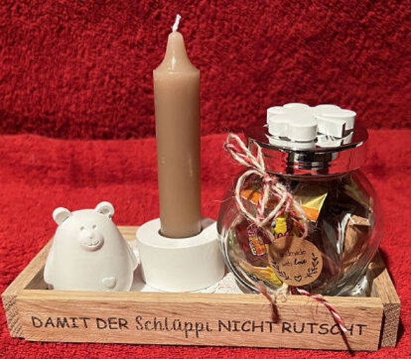 Klötzchen Bord für Naschkatzen