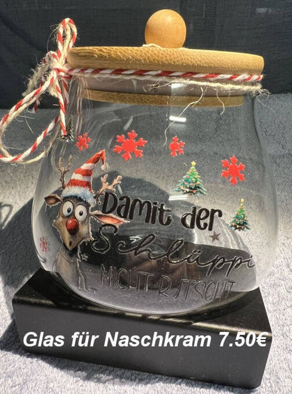 Glas für Süßigkeiten