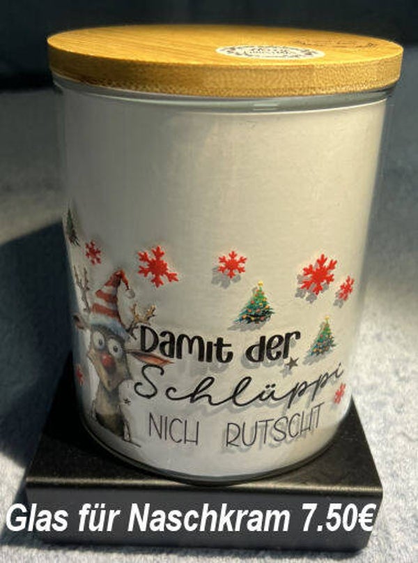 Glas für Süßigkeiten