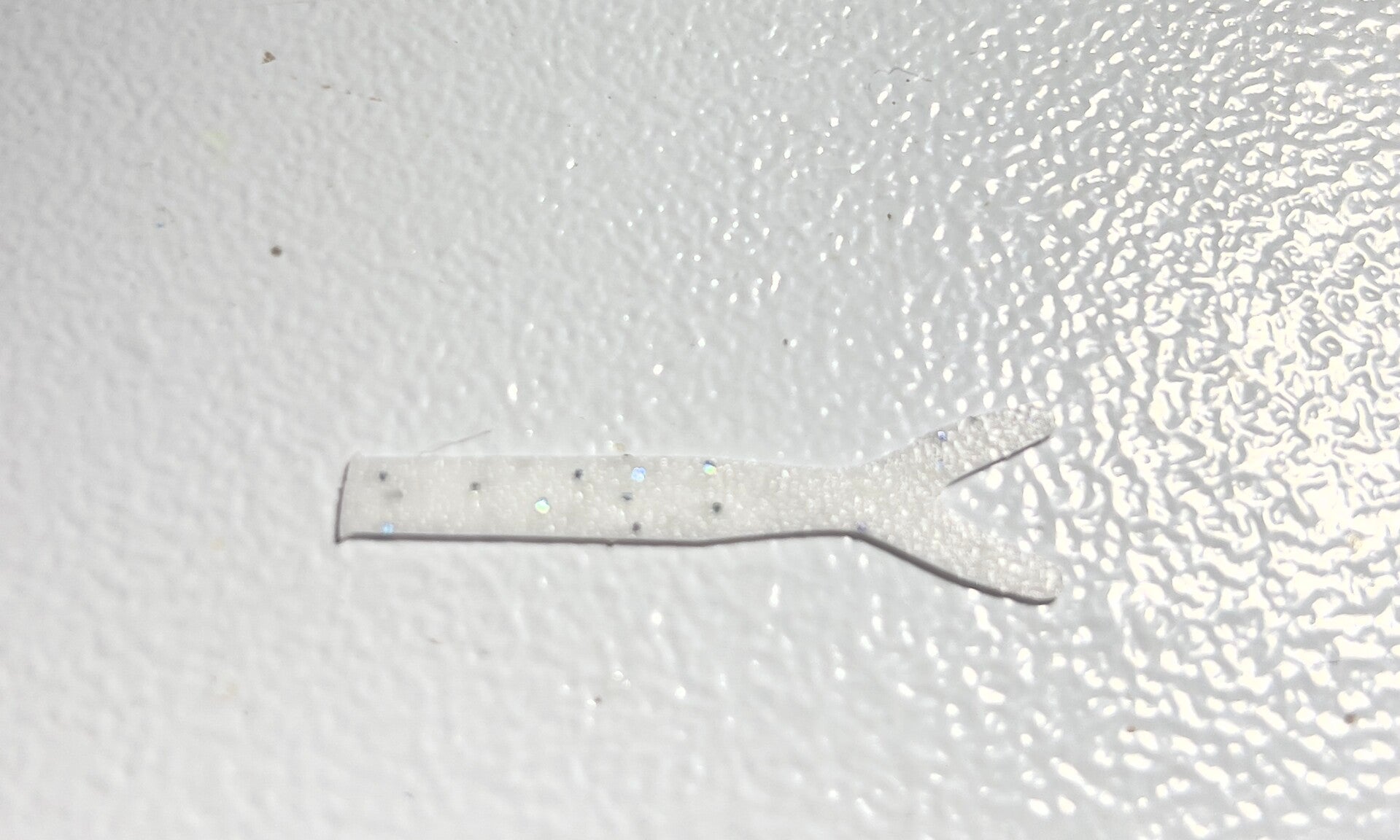 Whale Tails-White/Silver Holographic