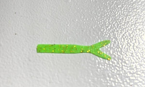 Whale Tails-Green Chart./Gold Flake
