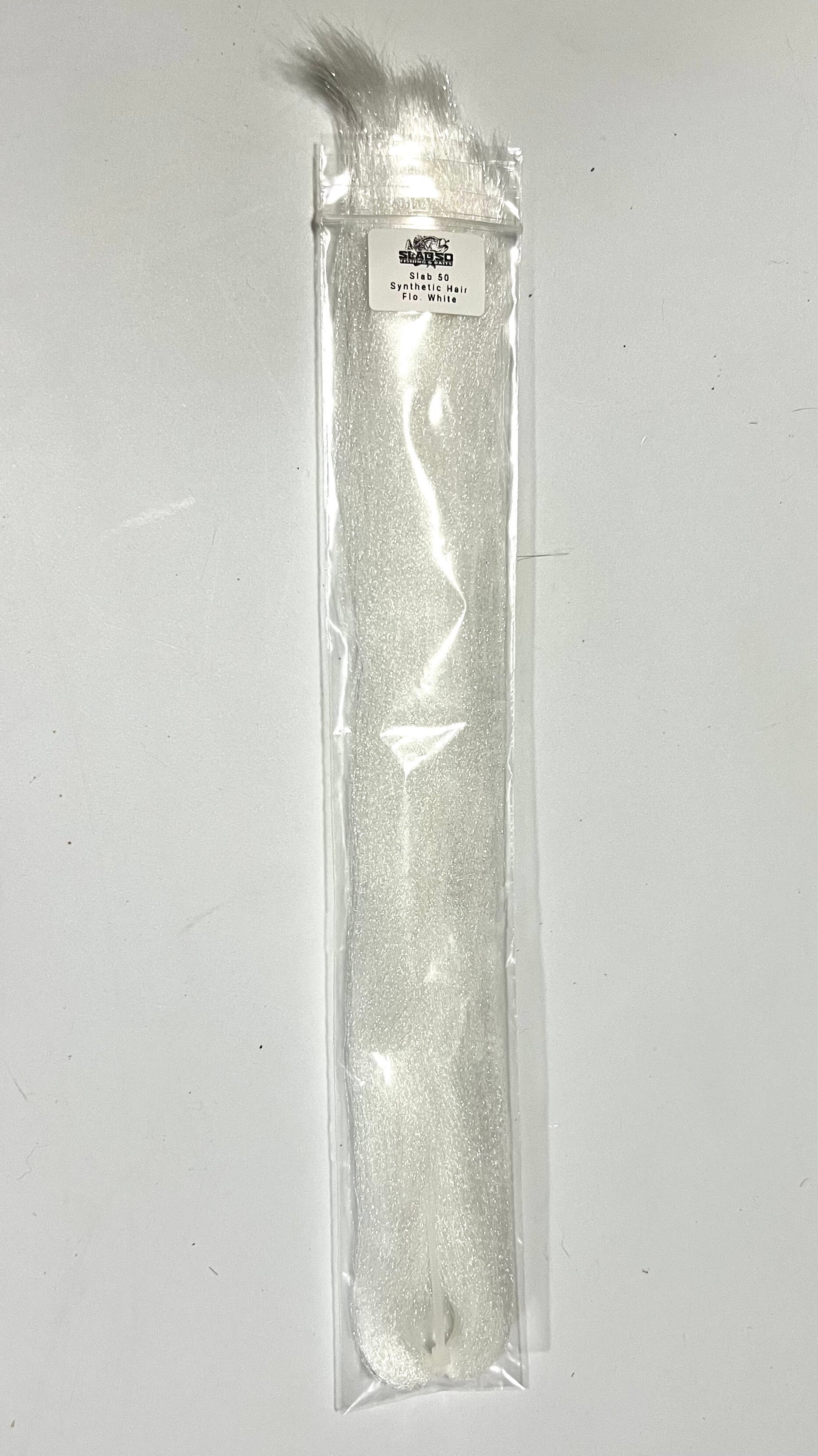 Slab 50 Hair-Fl. White