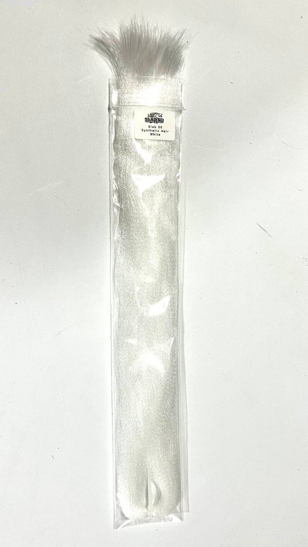 Slab 50 Hair-White