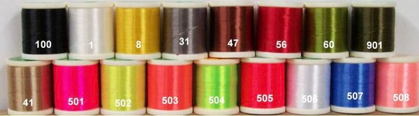 Danville Flat Waxed Nylon 210 Denier-Boxes (12 Spools)