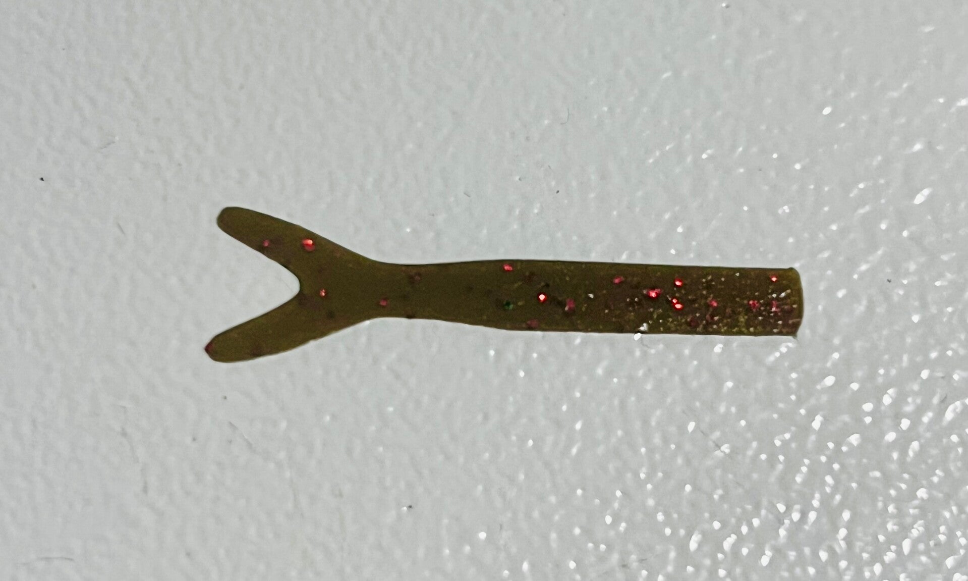 Whale Tails-Dark Watermelon/Red Flake
