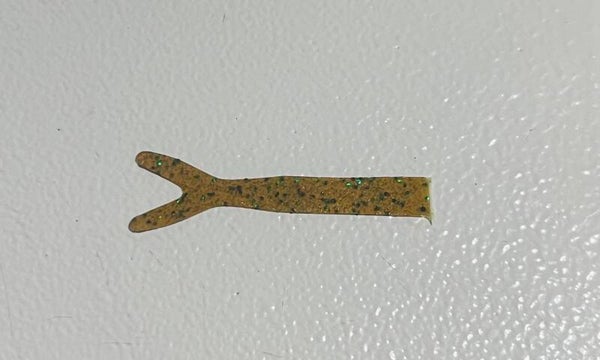 Whale Tails-Pumpkin/Green & Black Flake