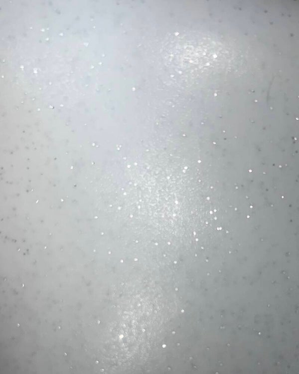 White/Holographic Silver