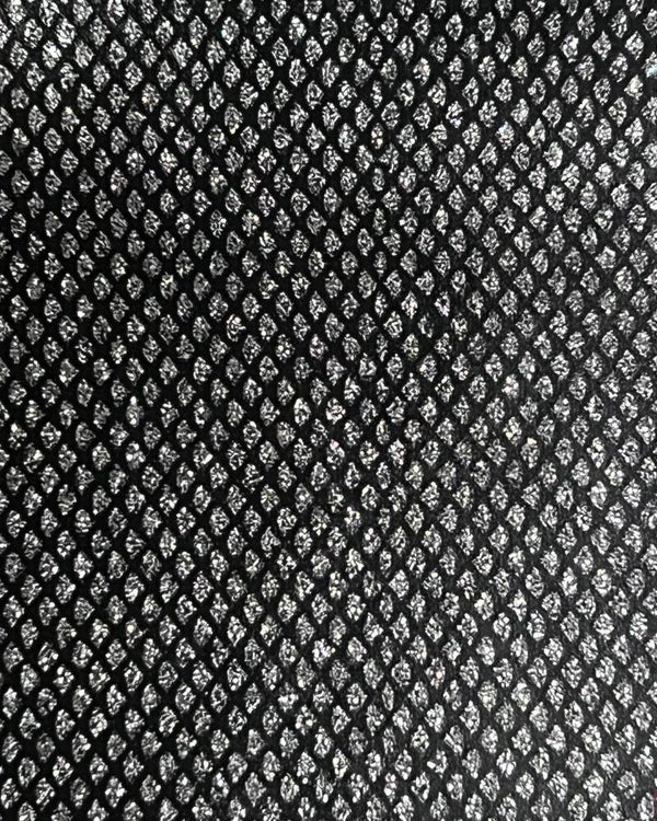 Black/Silver Diamond