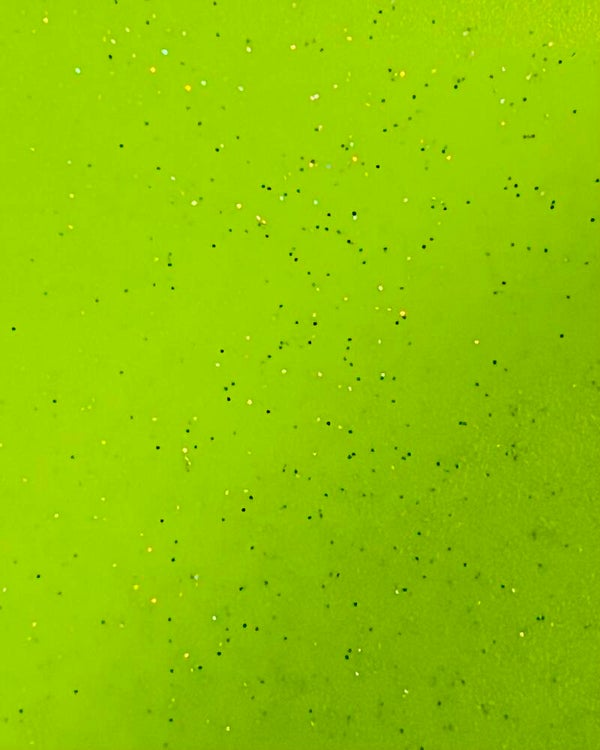 Hot Yellow/Silver-Black Flake