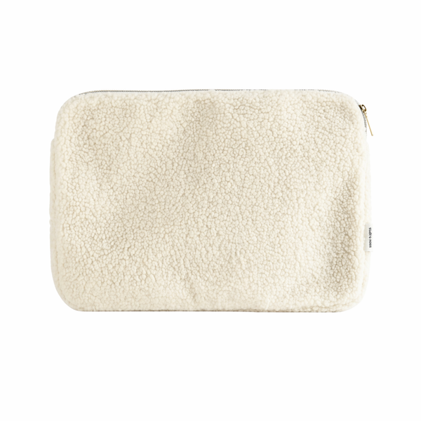 Teddy laptoptas - beige