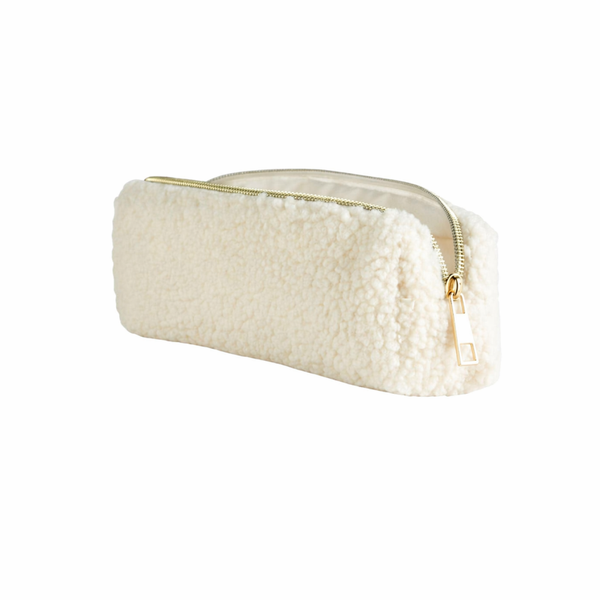 Teddy pennenzak - beige