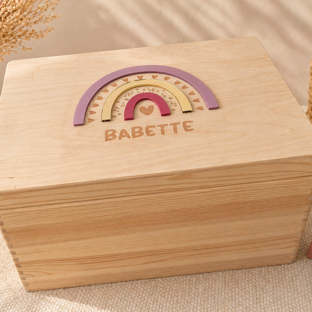 Houten box - medium