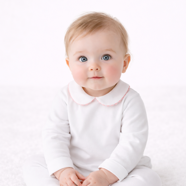 Babypakje Sam - Wit/roze