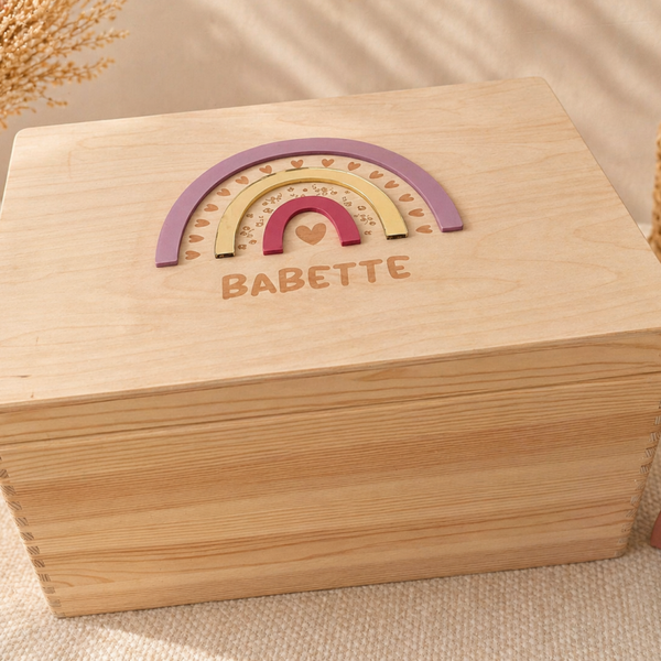 Houten box - medium