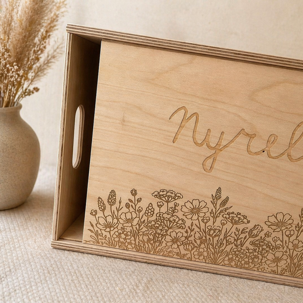 Memorybox met schuifdeksel