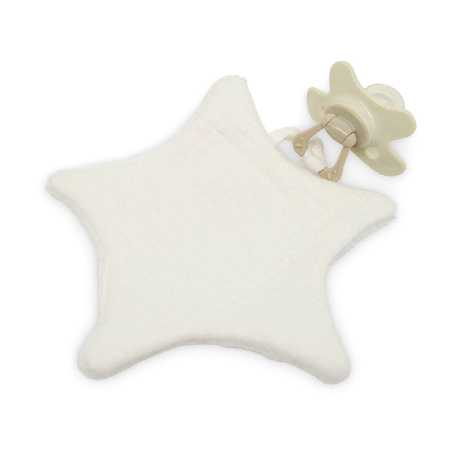 Fopspeendoekje Little Star - wit