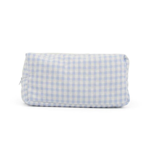 Toilettas Charlie - wit/blauw