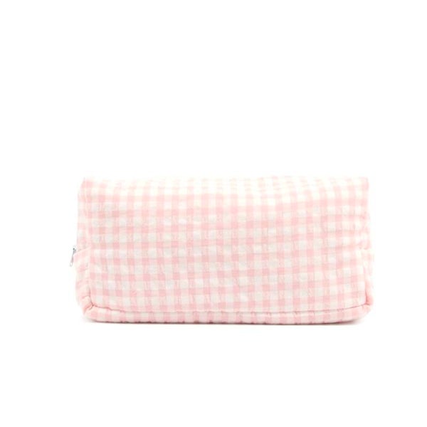 Toilettas Charlie - wit/roze