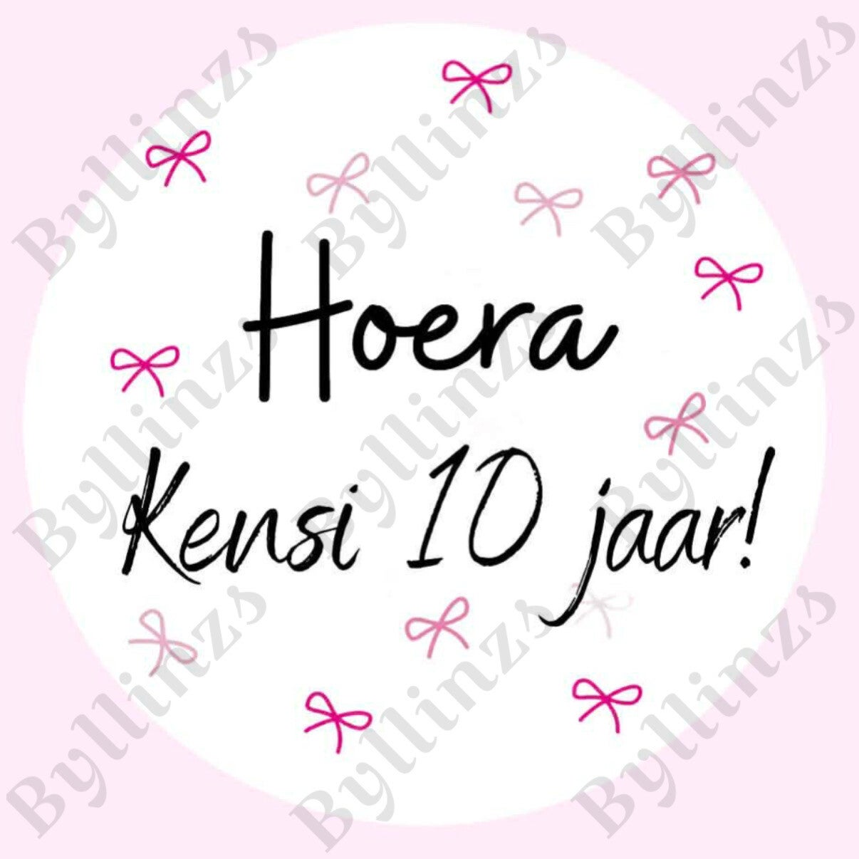 Gepersonaliseerde verjaardagsstickers