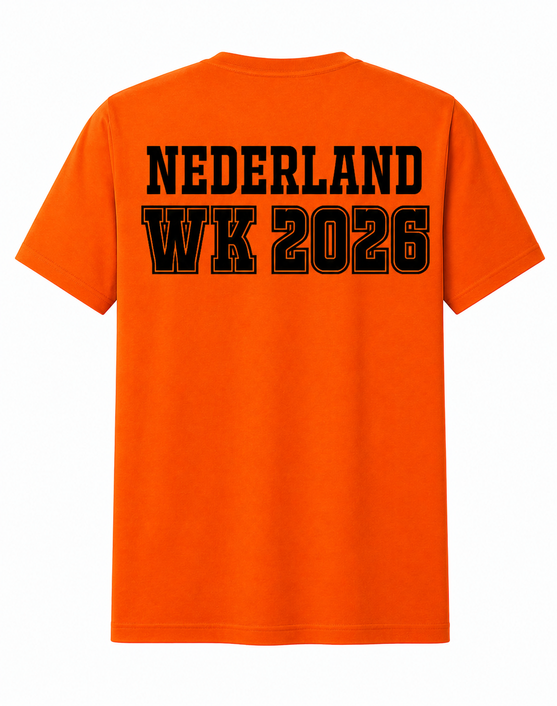 KIND - WK 2026 shirt Nederland met bedrukking achterkant