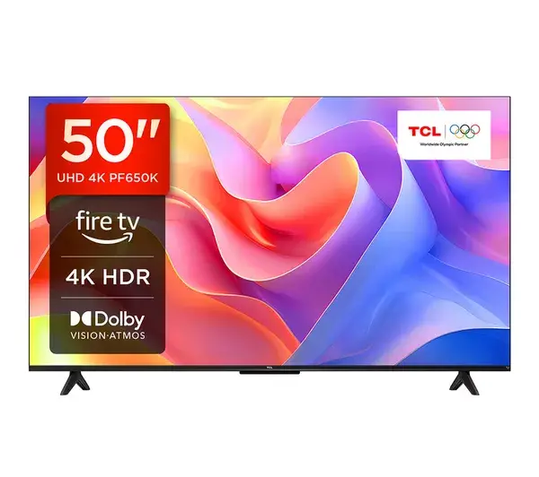 TCL PF650K 50" LED 4K HDR Smart Fire TV with Freely - 50PF650K