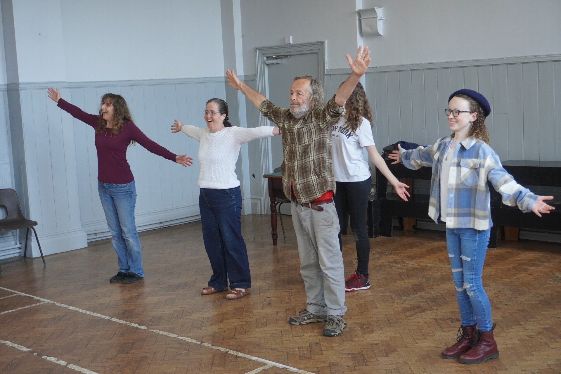 Workshops run by Ottery Community Thetre in acting, vocalisation, script writing and more