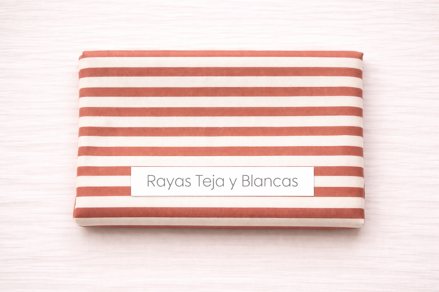 Tela Rayas Rosas y Blancas