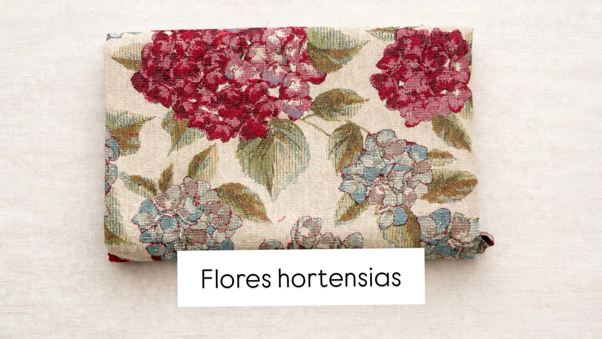 Tela Flores Hortensias