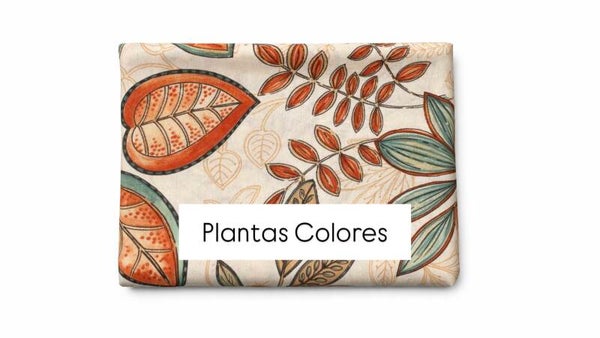 Tela Plantas Colores
