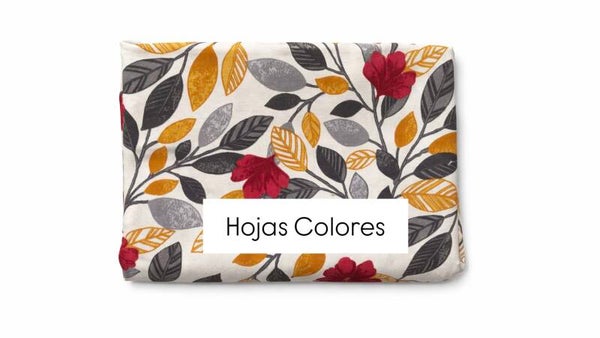 Tela Hojas Colores