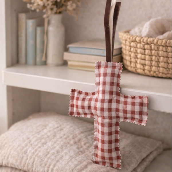 Crucecita vichy teja