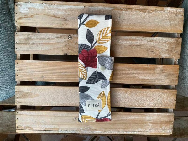 Funda cepillo de dientes hojas