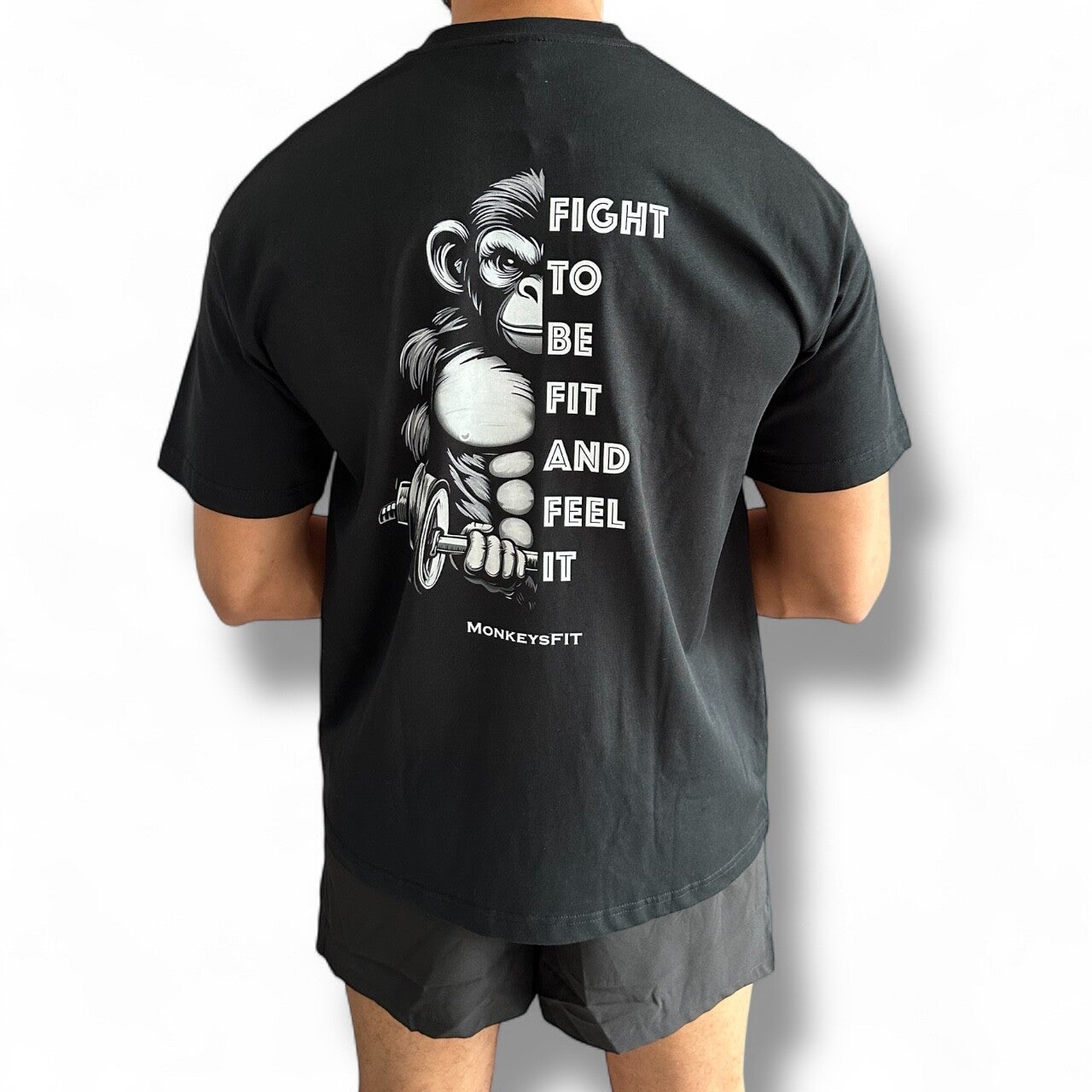 Oversized Power Fight ( Black )