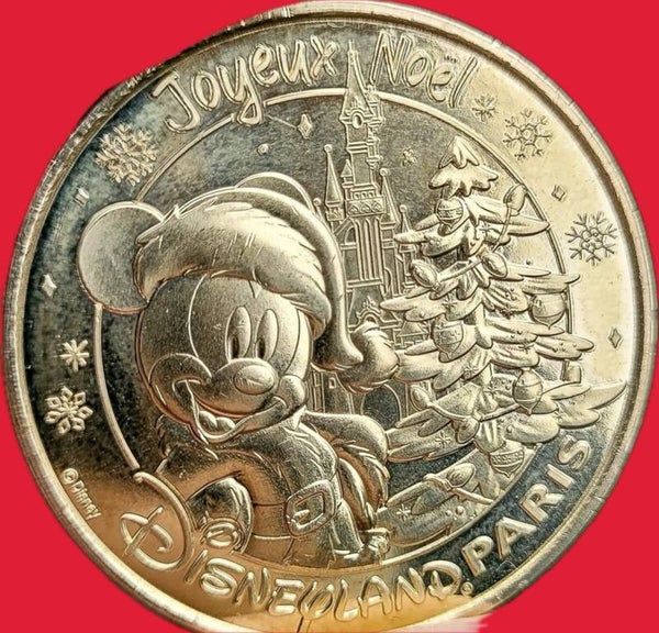 Disneyland Paris - christmas collectible coin