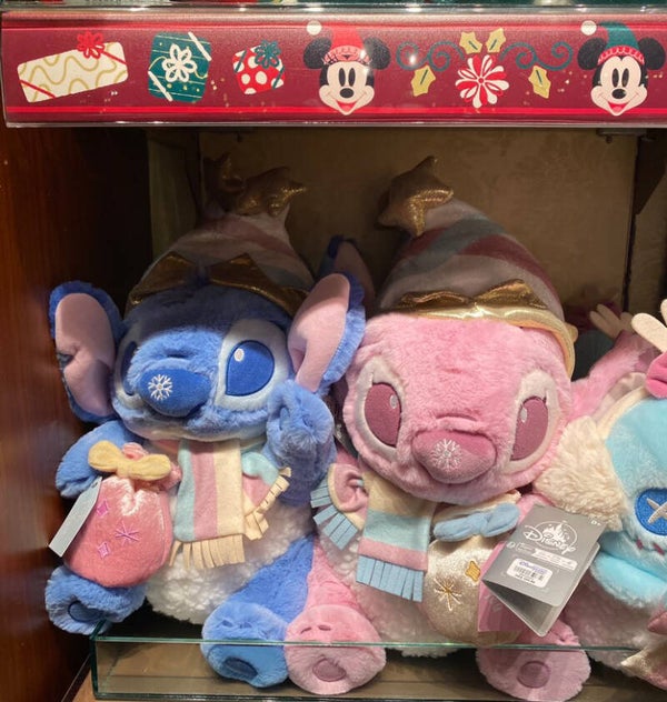 Christmas plushies - Hong Kong Disneyland