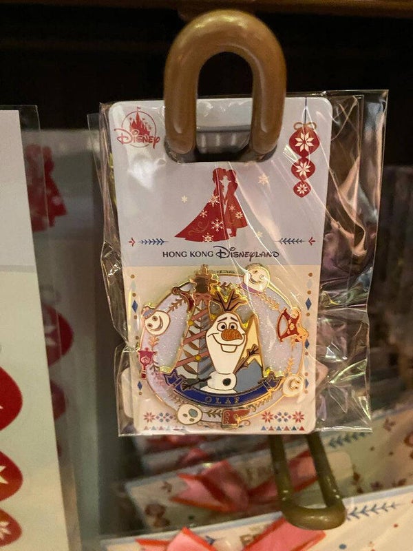 Olaf open edition pin - World of frozen - Hong Kong Disneyland