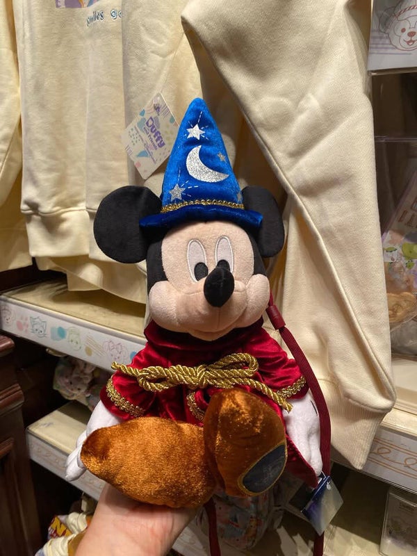 Fantasia mickey plush crossbody bag - Hong Kong Disneyland