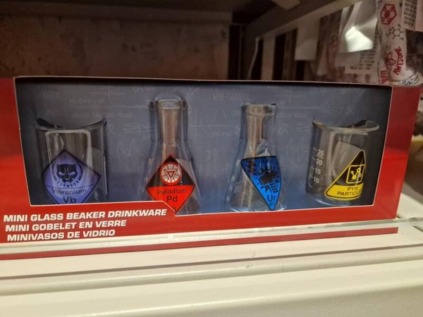 Mini laboratorium glazen  - avengers campus - disneyland paris