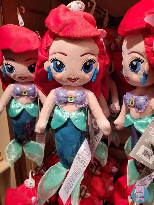 Prinses plush ariel - little mermaid