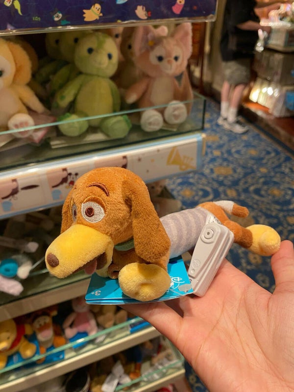 Slinky - toy story shoulderplush - Hong Kong Disneyland