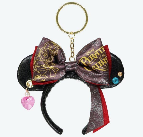 Keychain - mickey & friends pirates of the caribbean collection - Tokyo Disneyland