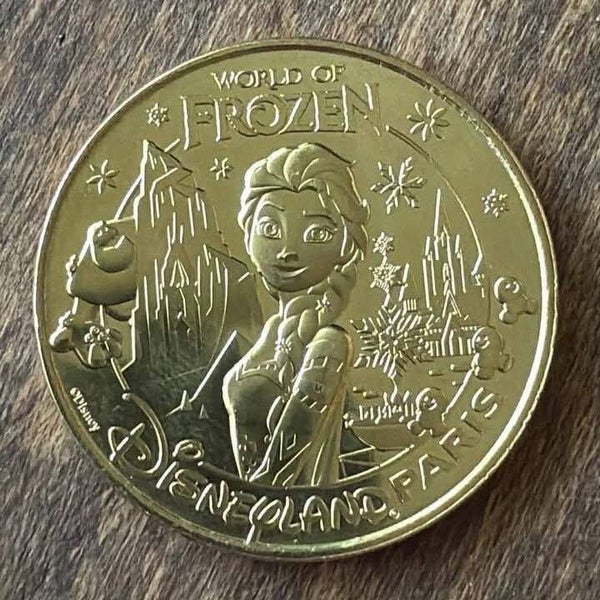 World of frozen collectable coin Elsa - DLP