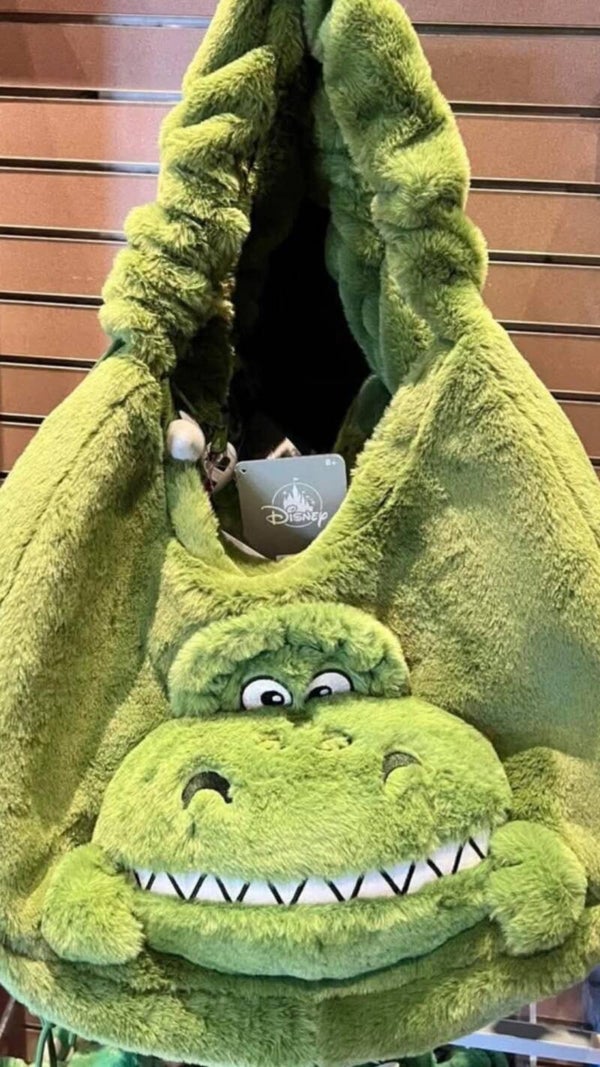 Rex fluffy bag 35cm x 40cm - Disneyland Paris