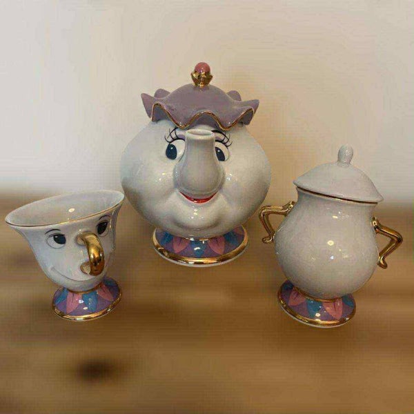 Beauty & the beast set - 3 pieces - Tokyo Disneyland