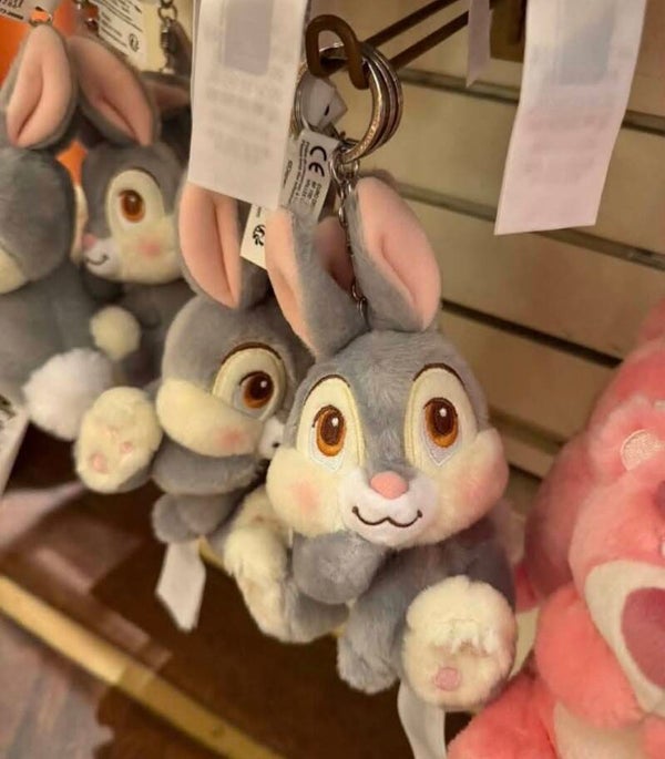 Thumper keychain plush - DLP